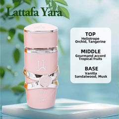 Lattafa Yara Eau de Parfum 100ml - Profumi arabi originali di alta qualità, feromoni, fragranze per uomo e donna